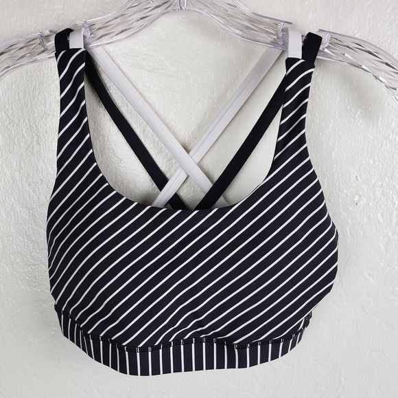 lululemon athletica Other - Lululemon| Energy Bra Parallel Stripes 4